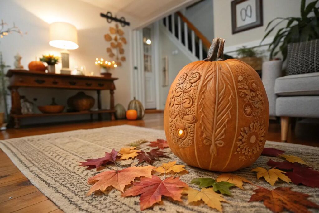 15+ Creative Oblong Pumpkin Carving Ideas