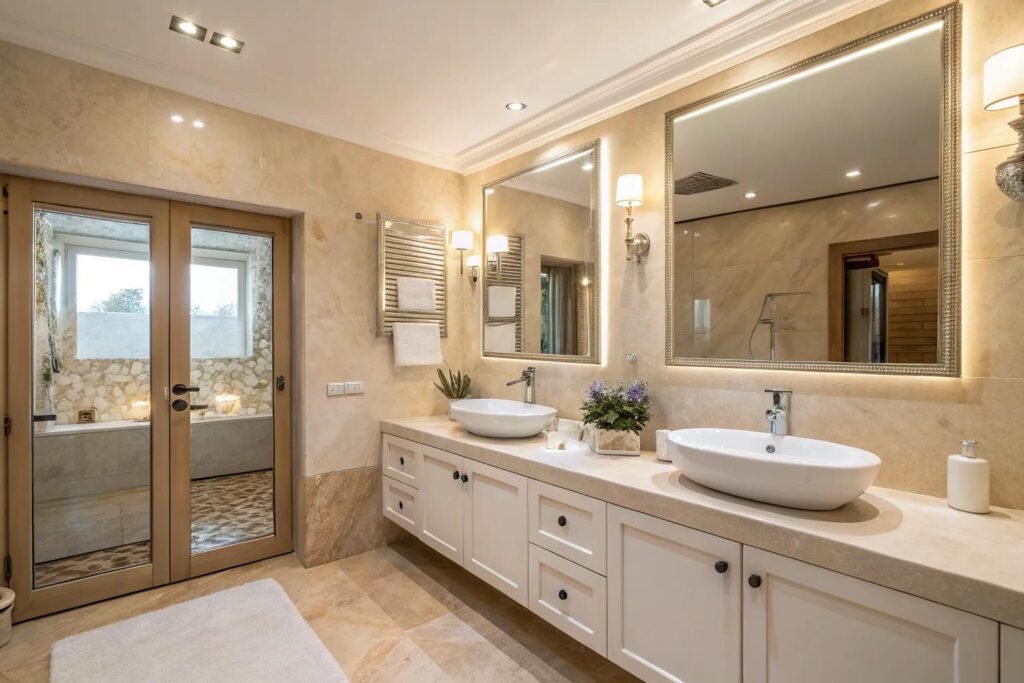 17+ Stylish Powder Room Wainscoting Ideas