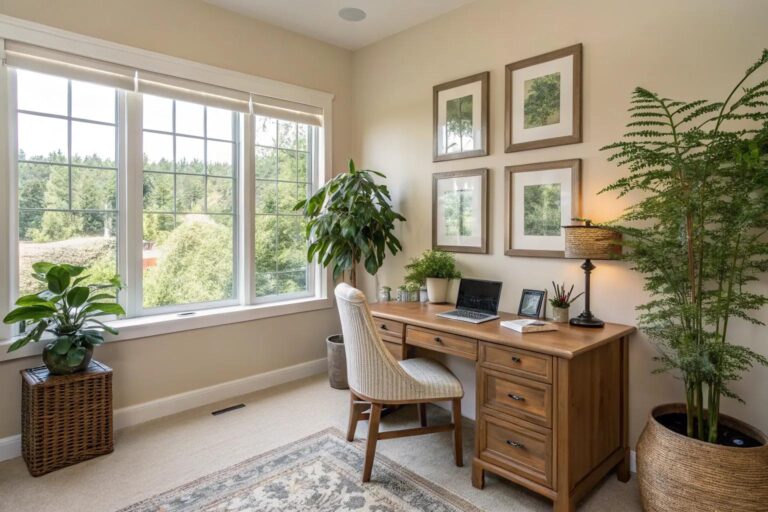 16+ Serene Zen Office Ideas for a Peaceful Workspace