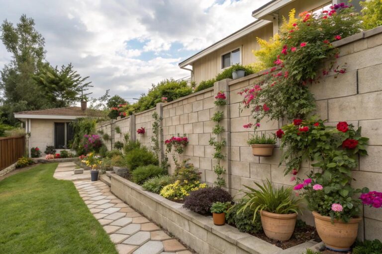 Picture of 17+ Creative Ideas to Cover Concrete Block Walls