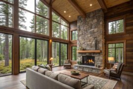 20+ Inspiring Modern Lodge Interior Design Ideas