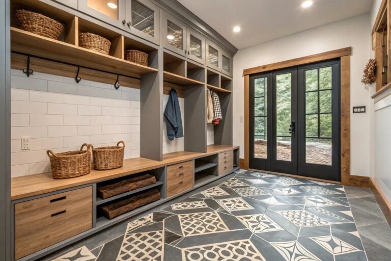 20+ Stylish Mudroom Floor