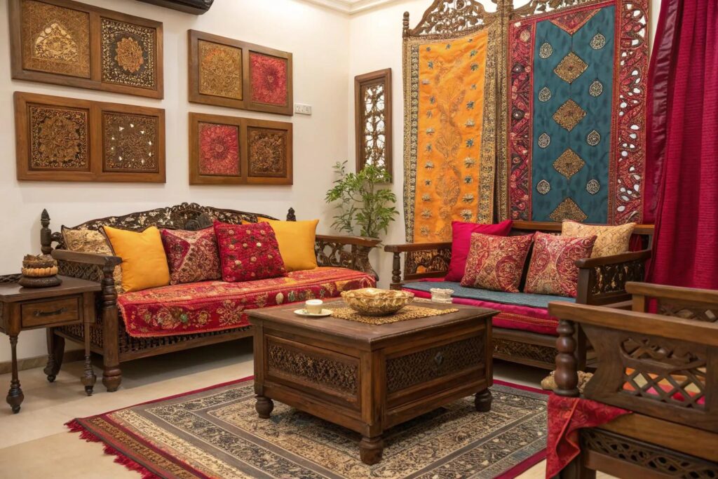 17+ Stunning Traditional Indian Interior Design Ideas