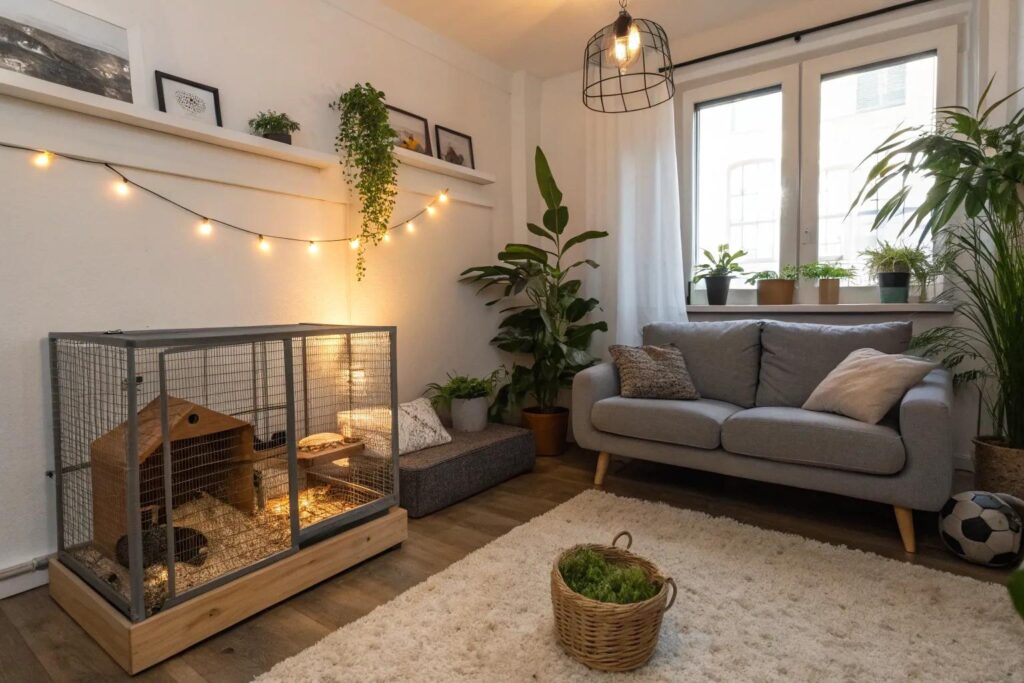 Small Space Guinea Pig Garden Decor Ideas photo