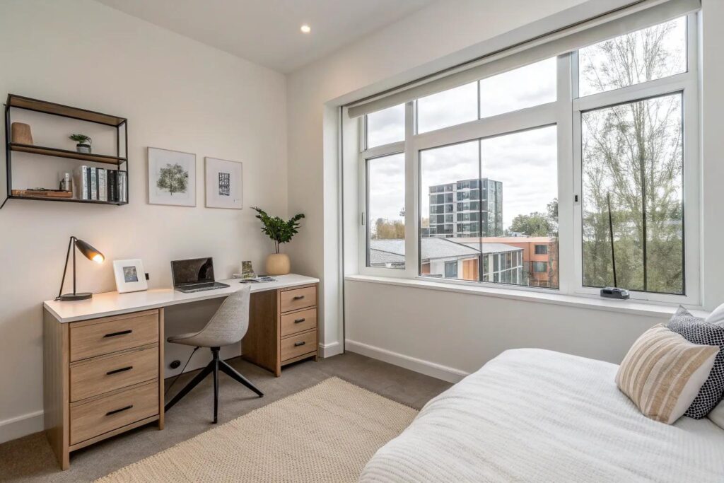 16+ Stylish Minimalist Bedroom Office Combo Ideas