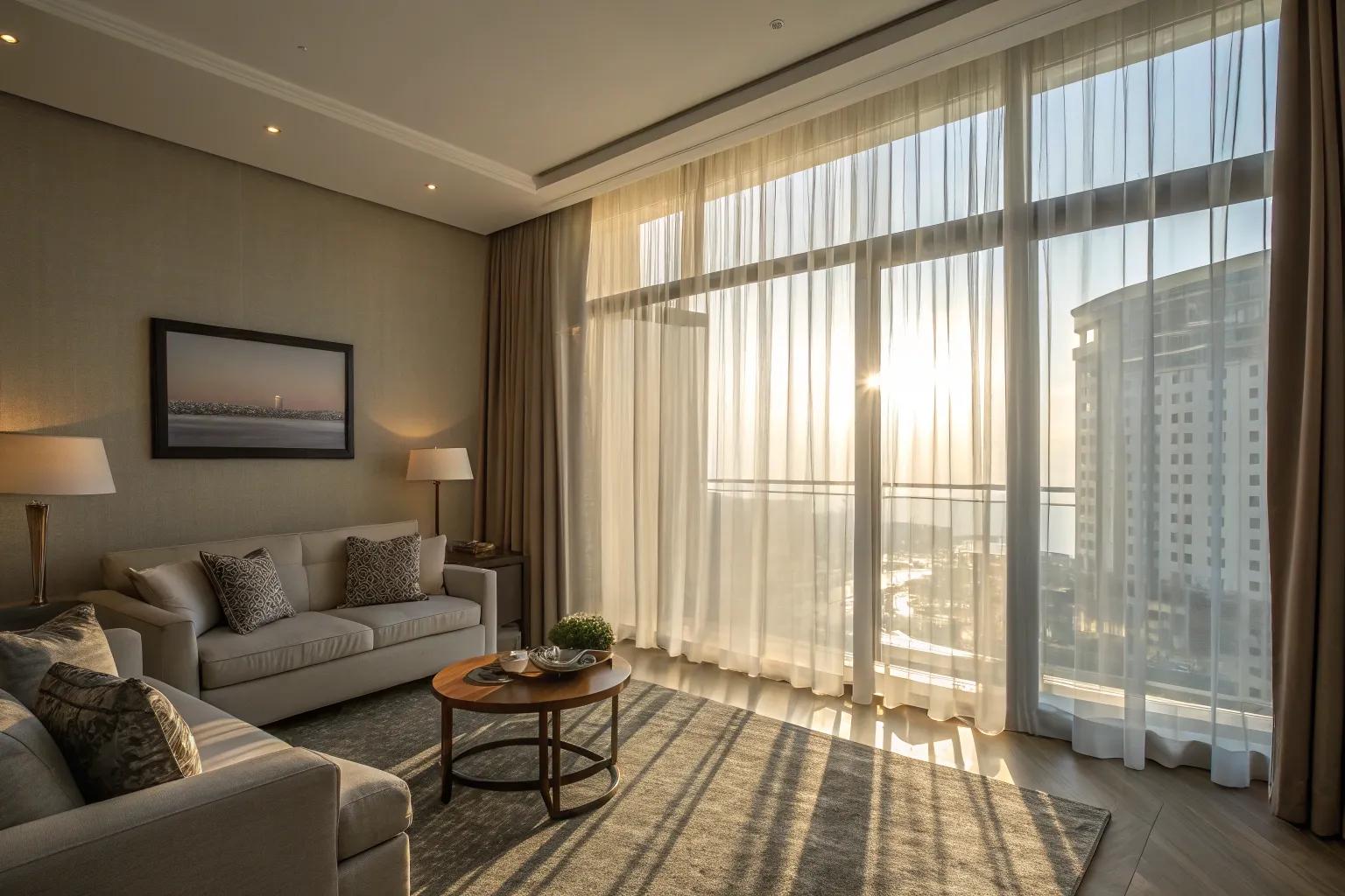 16 Stylish Modern Sheer Curtain Ideas