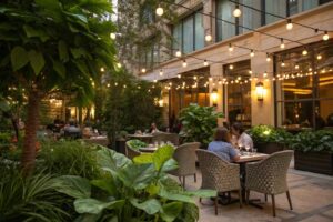 16+ Inspiring Restaurant Patio Design Ideas