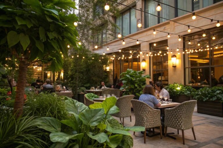 16+ Inspiring Restaurant Patio Design Ideas