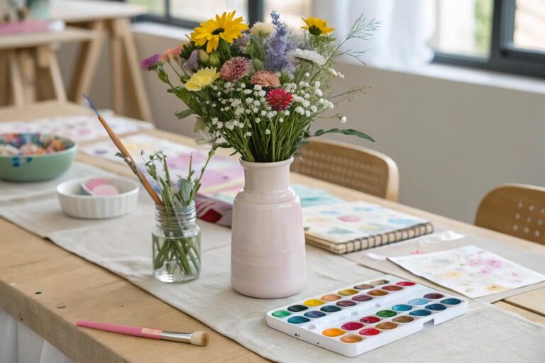 16+ Creative Arts and Crafts Birthday Party Ideas