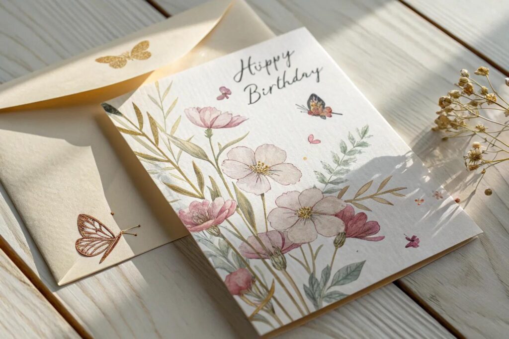 17+ Beautiful Handmade Birthday Card Ideas