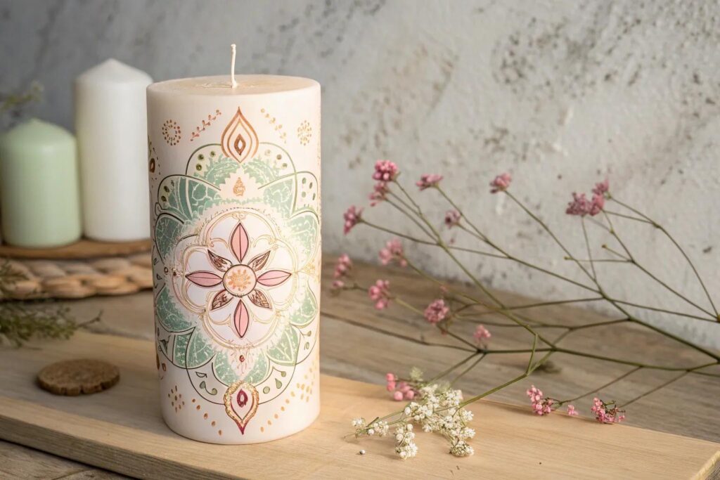 19+ Creative Candle Painting Ideas to Try at Home