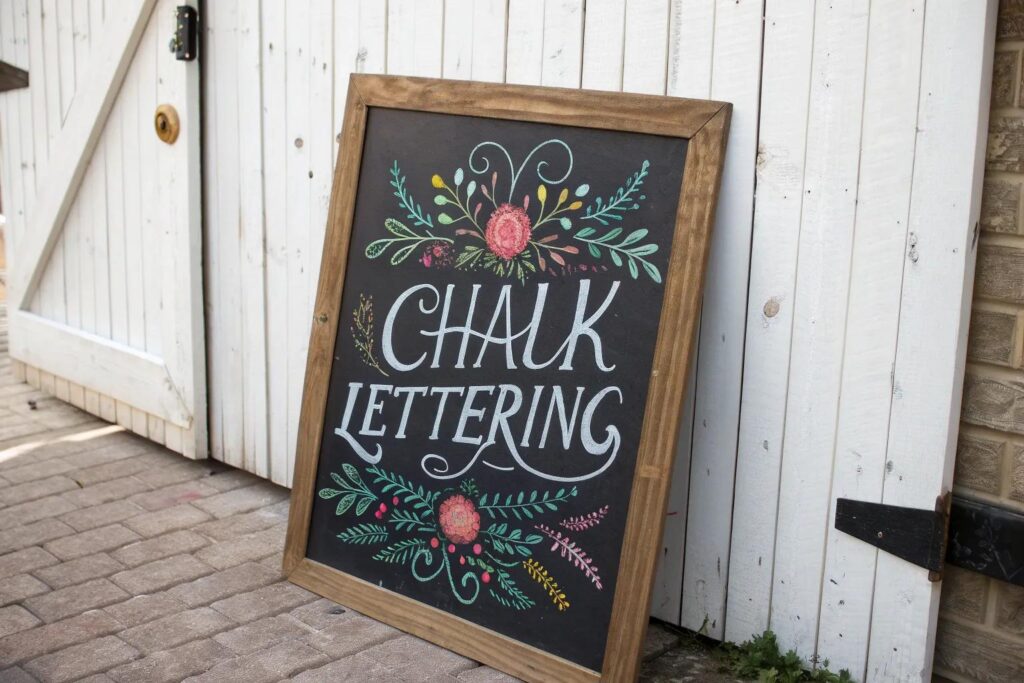 Chalk Lettering Kate 20+ Creative Chalk Lettering Ideas for Your Home