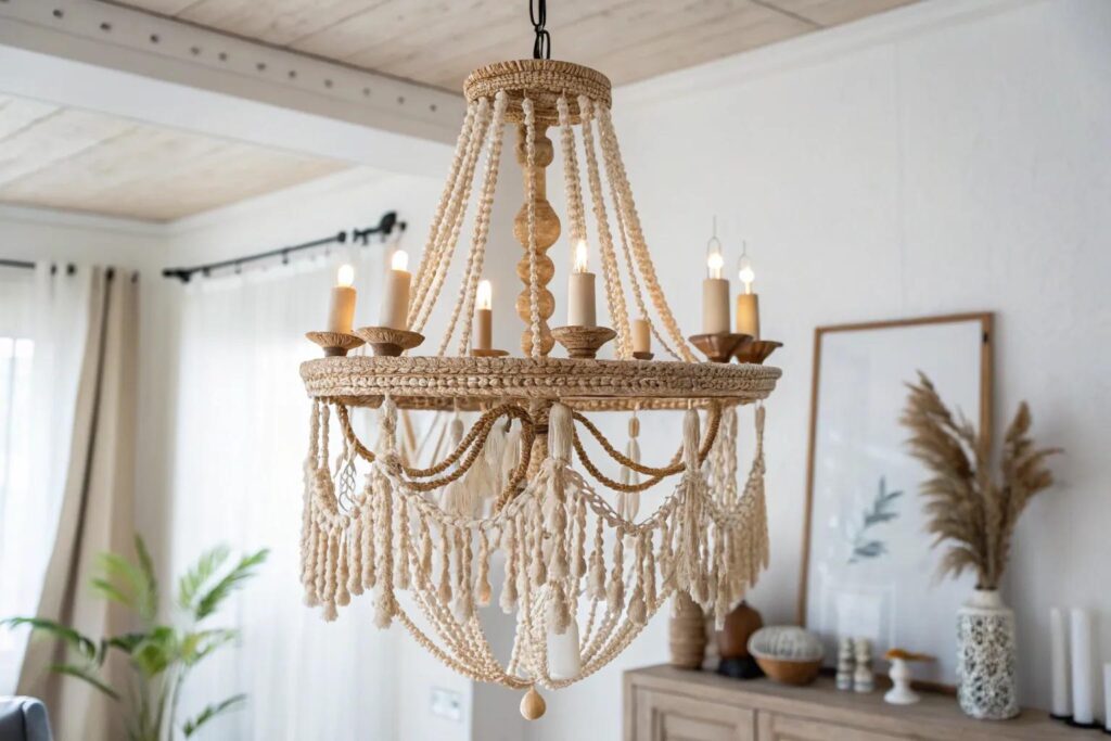 18+ Stunning DIY Chandelier Makeover Ideas