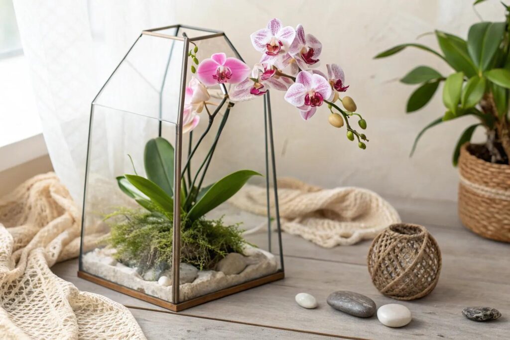 Image showcasing 19+ Beautiful Orchid Terrarium Ideas