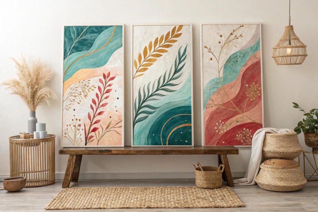 12 Inspiring Acrylic 3 Canvas Painting Ideas