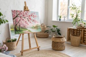 12+ Inspiring Canvas Spring Painting Ideas