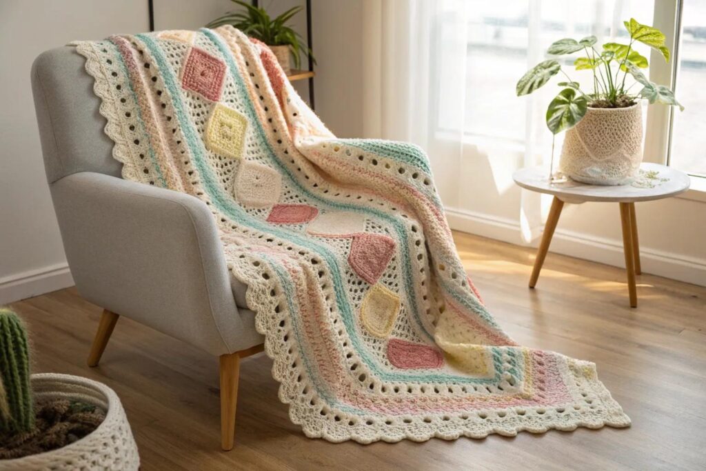20  Charming Crochet Room Decor Ideas
