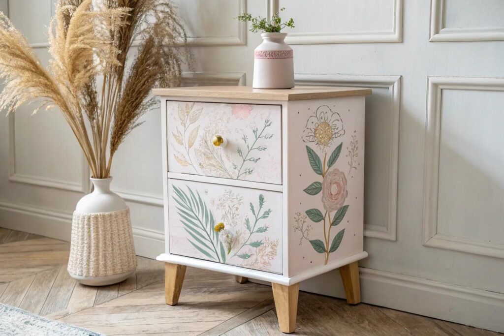18+ Charming Painted Nightstand Ideas to Try