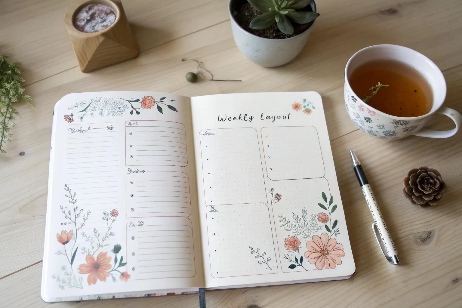 16+ Aesthetic Bullet Journal Ideas to Inspire You