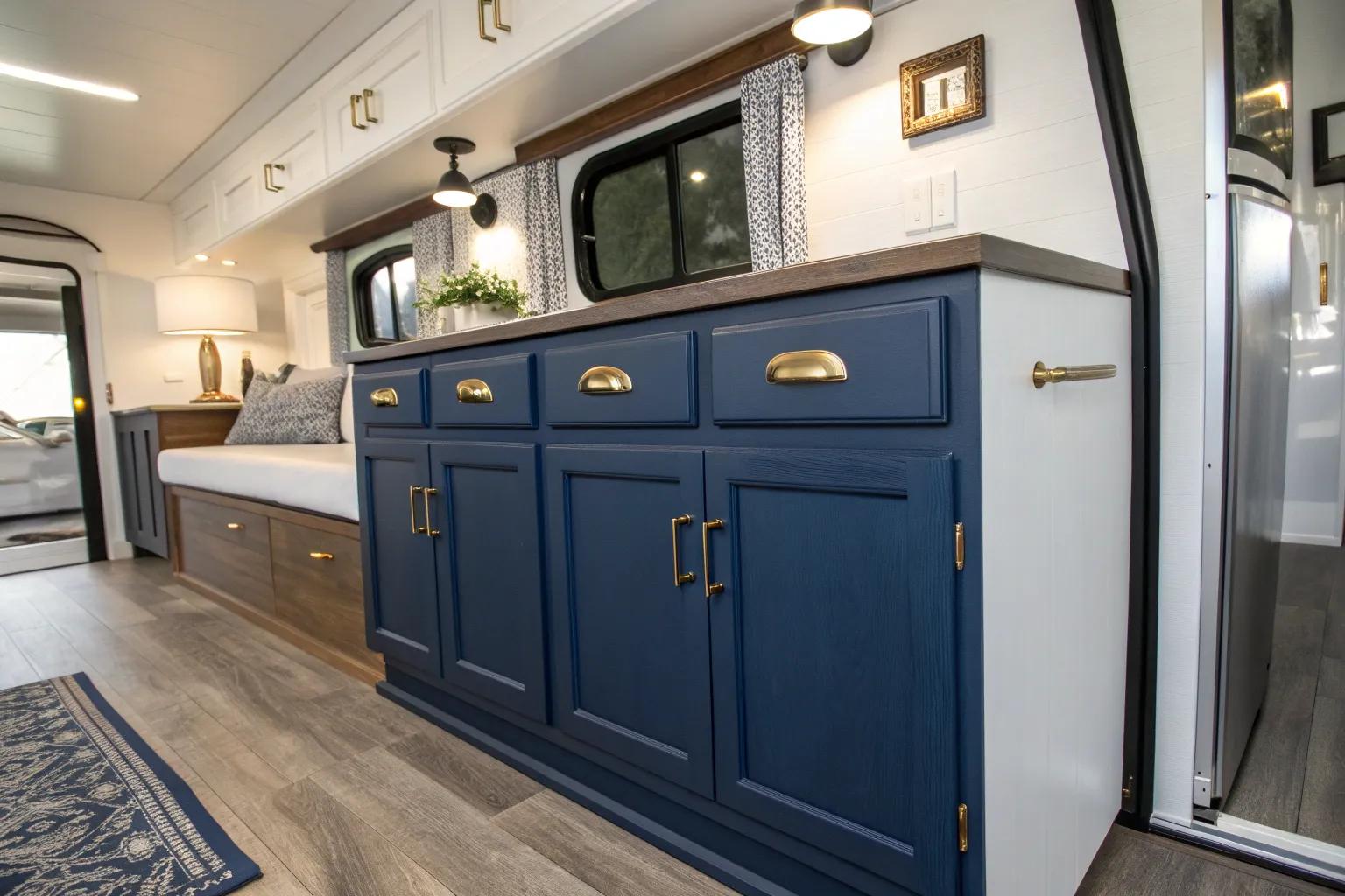14+ Fresh Camper Remodel RV Interior Paint Ideas