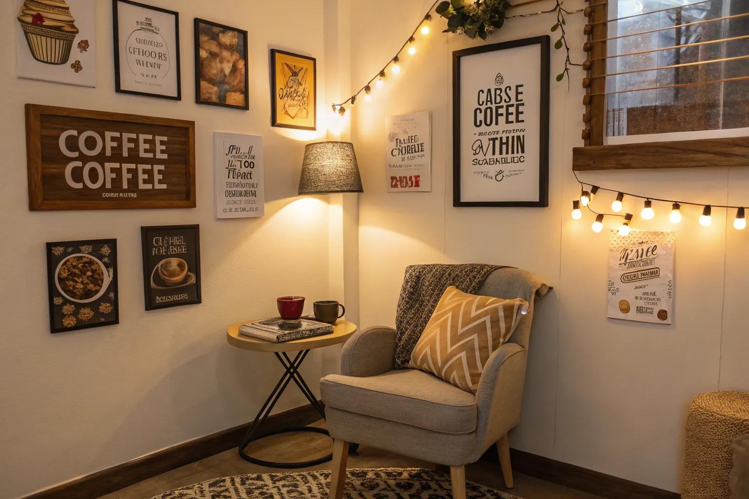 16+ Charming Coffee Wall Decor Ideas