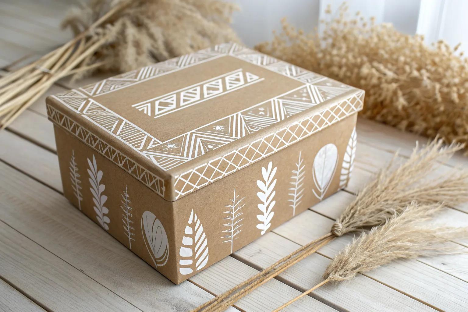 18+ Creative DIY Cardboard Box Storage Ideas