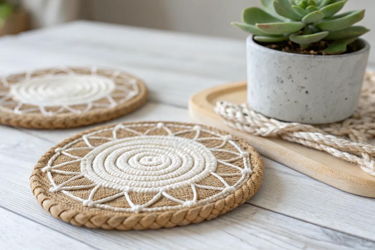 19+ Creative DIY Coaster Ideas to Try at Home