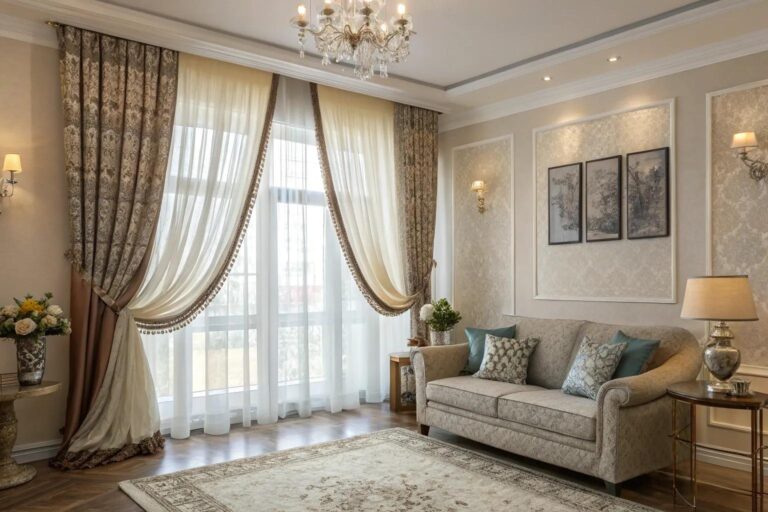 16+ Stylish Modern Sheer Curtain Ideas