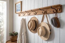 15+ Stylish Hat Rack Ideas for Your Home
