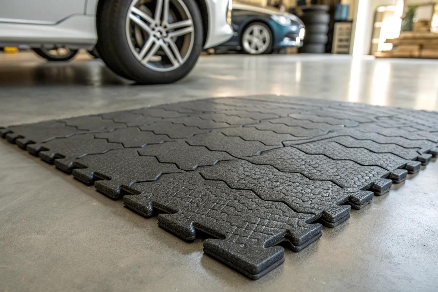 15+ Smart Inexpensive Garage Flooring Ideas