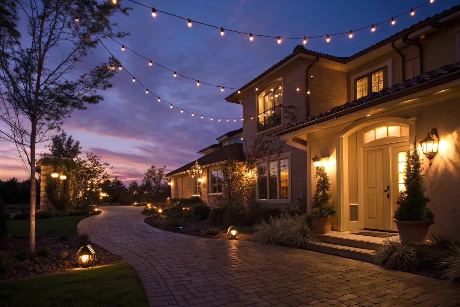 4+ Inspiring Outdoor House Lighting Ideas