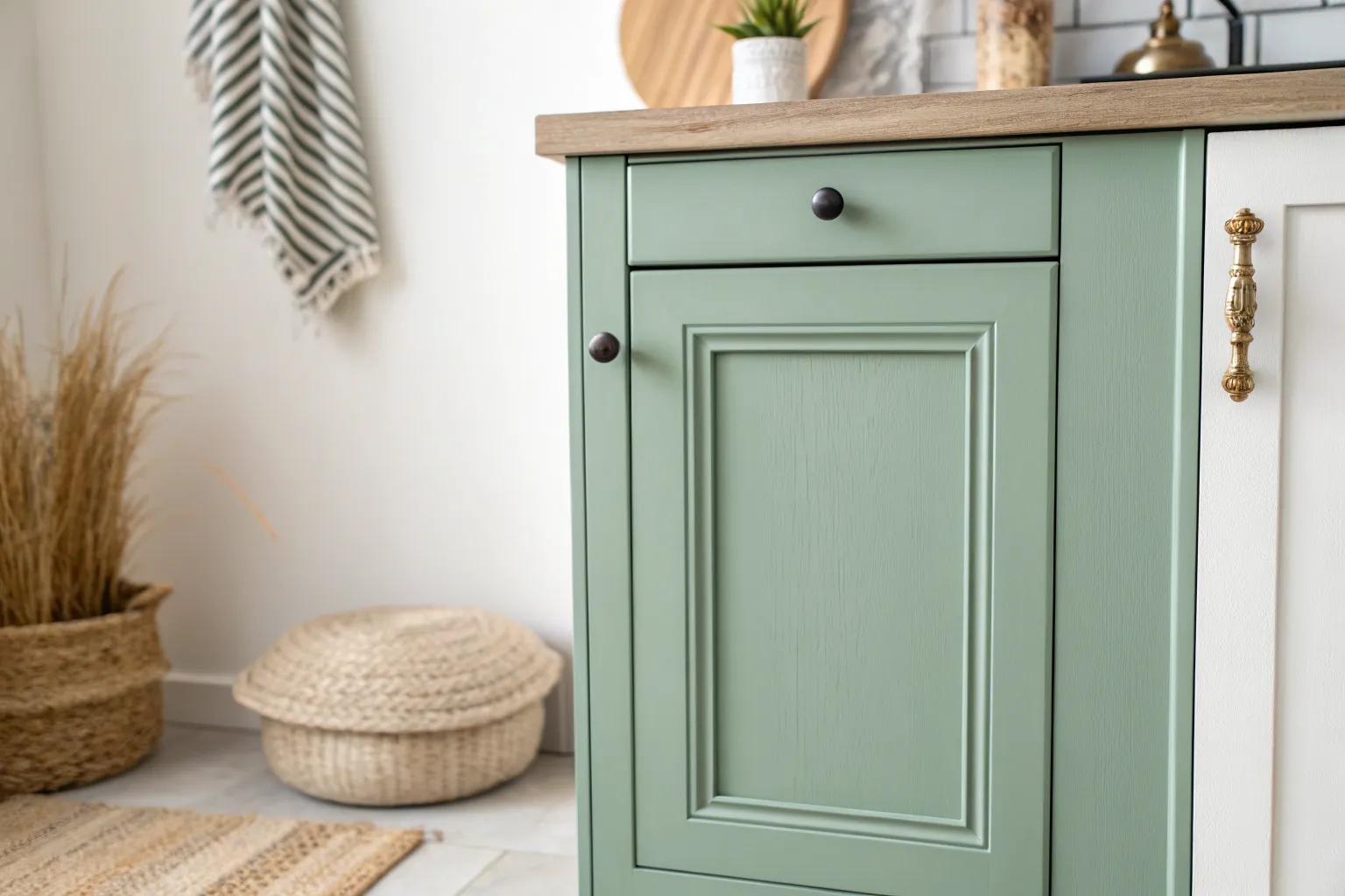 17+ Stunning Painted Kitchen Cabinets Before & After