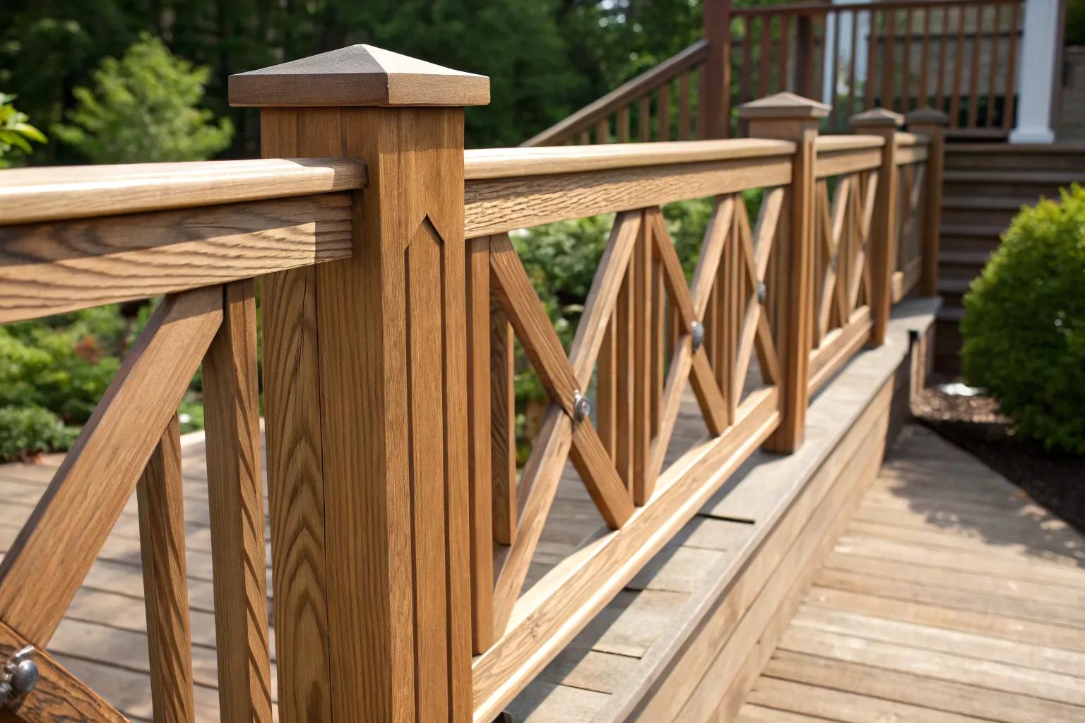 21+ Inspiring Pressure Treated Deck Railing Ideas