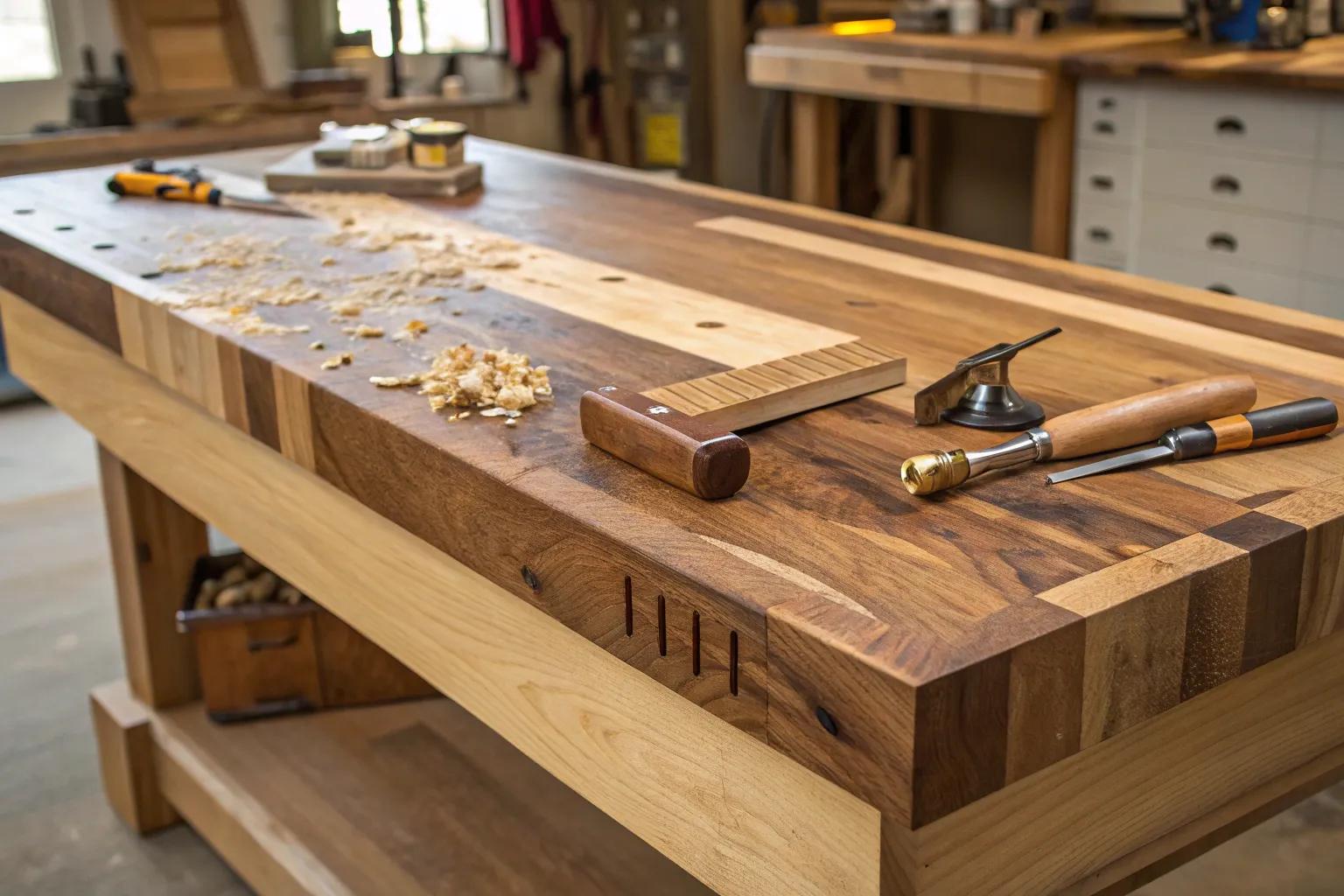 18+ Inspiring Workbench Top Ideas for DIY Lovers