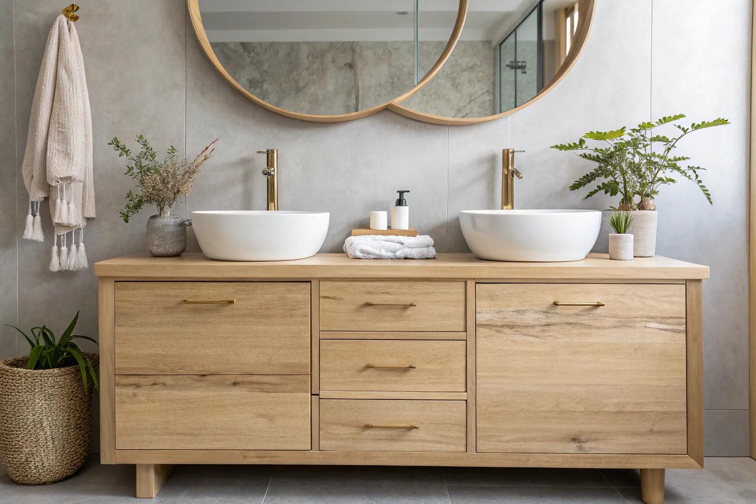 17+ Stylish Bathroom Vanity Makeover Ideas