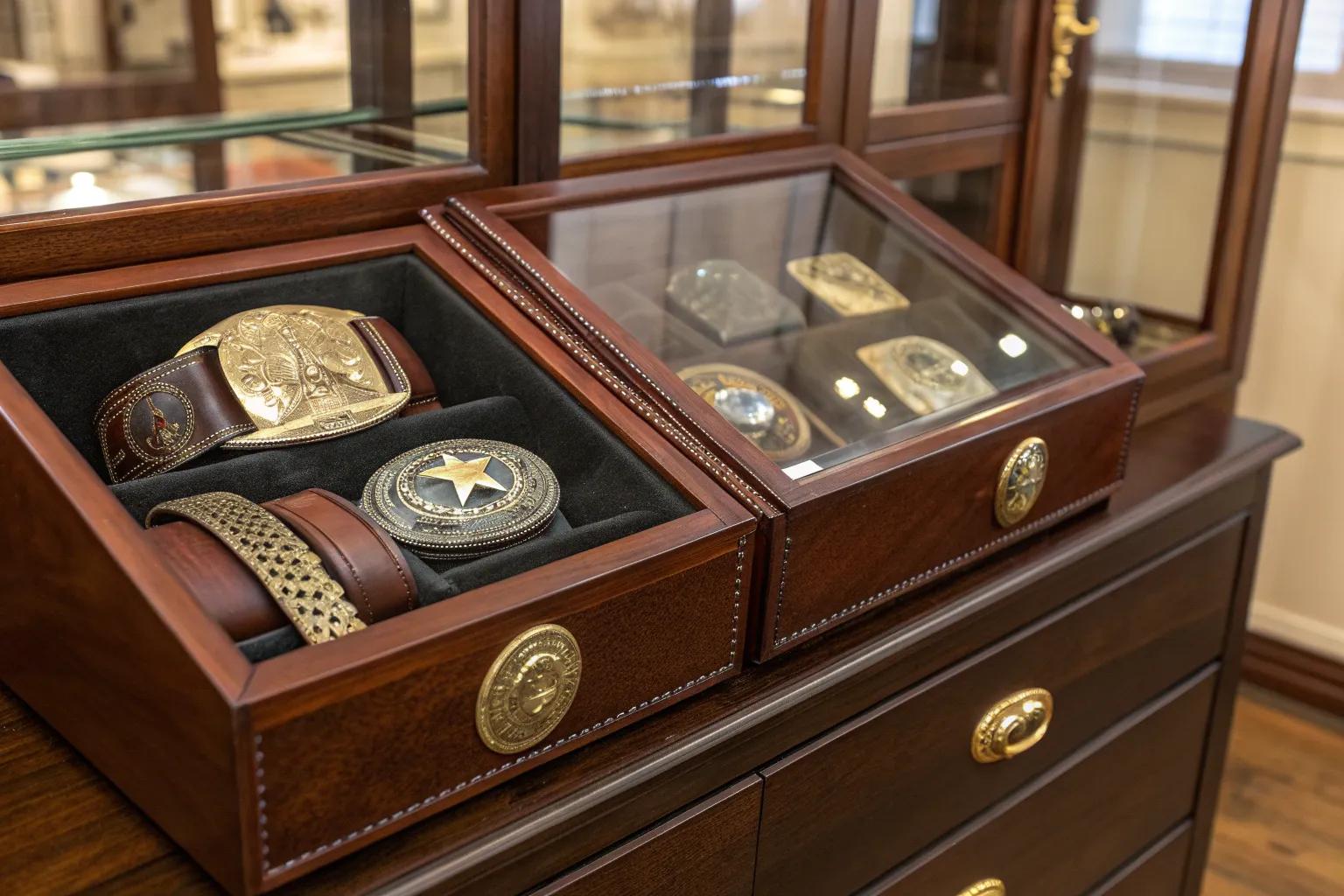17+ Creative Belt Buckle Display Case Ideas