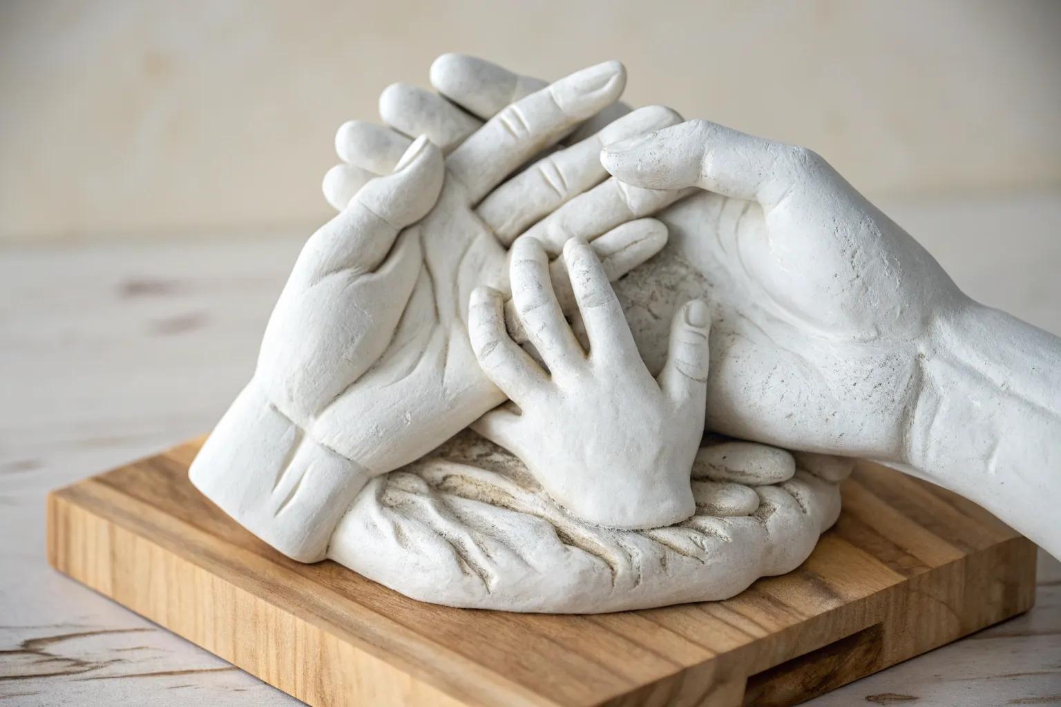 11+ Creative Family Hand Casting Ideas