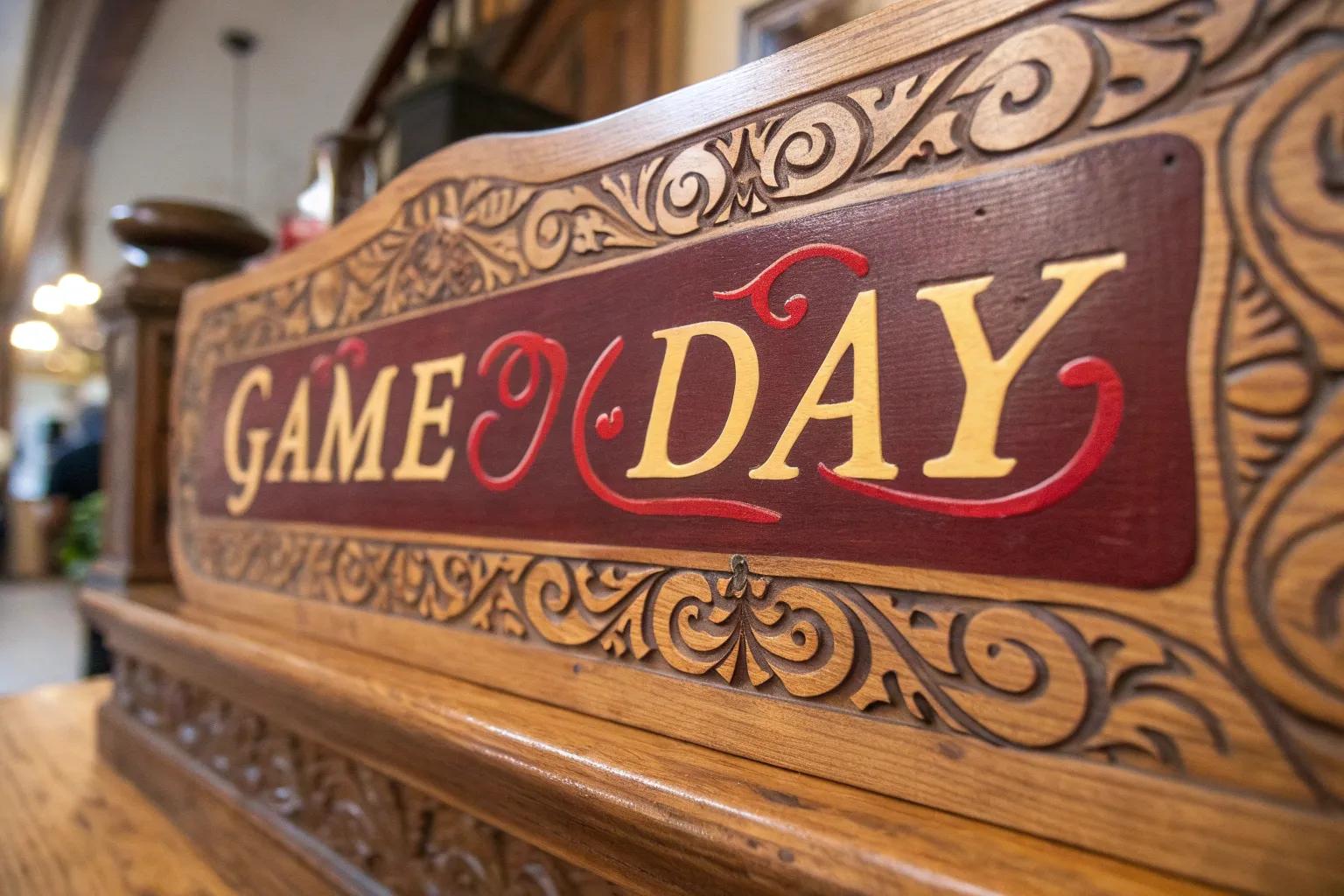 16+ Creative Gameday Sign Ideas for Your Home