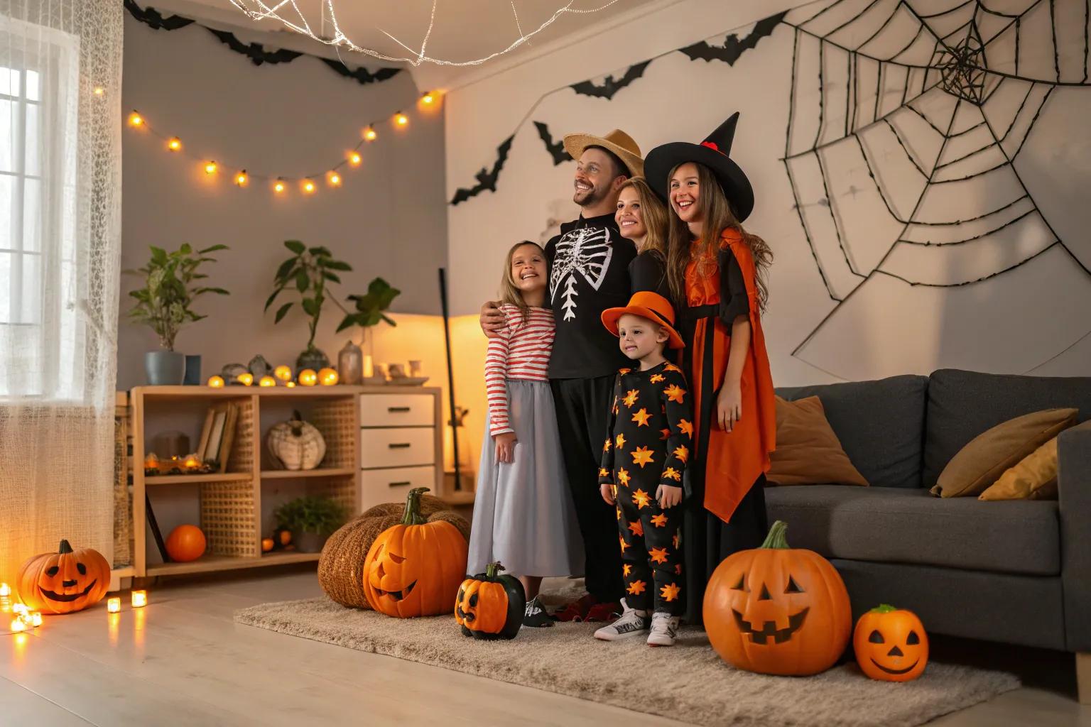 20+ Creative Halloween Family Photoshoot Ideas