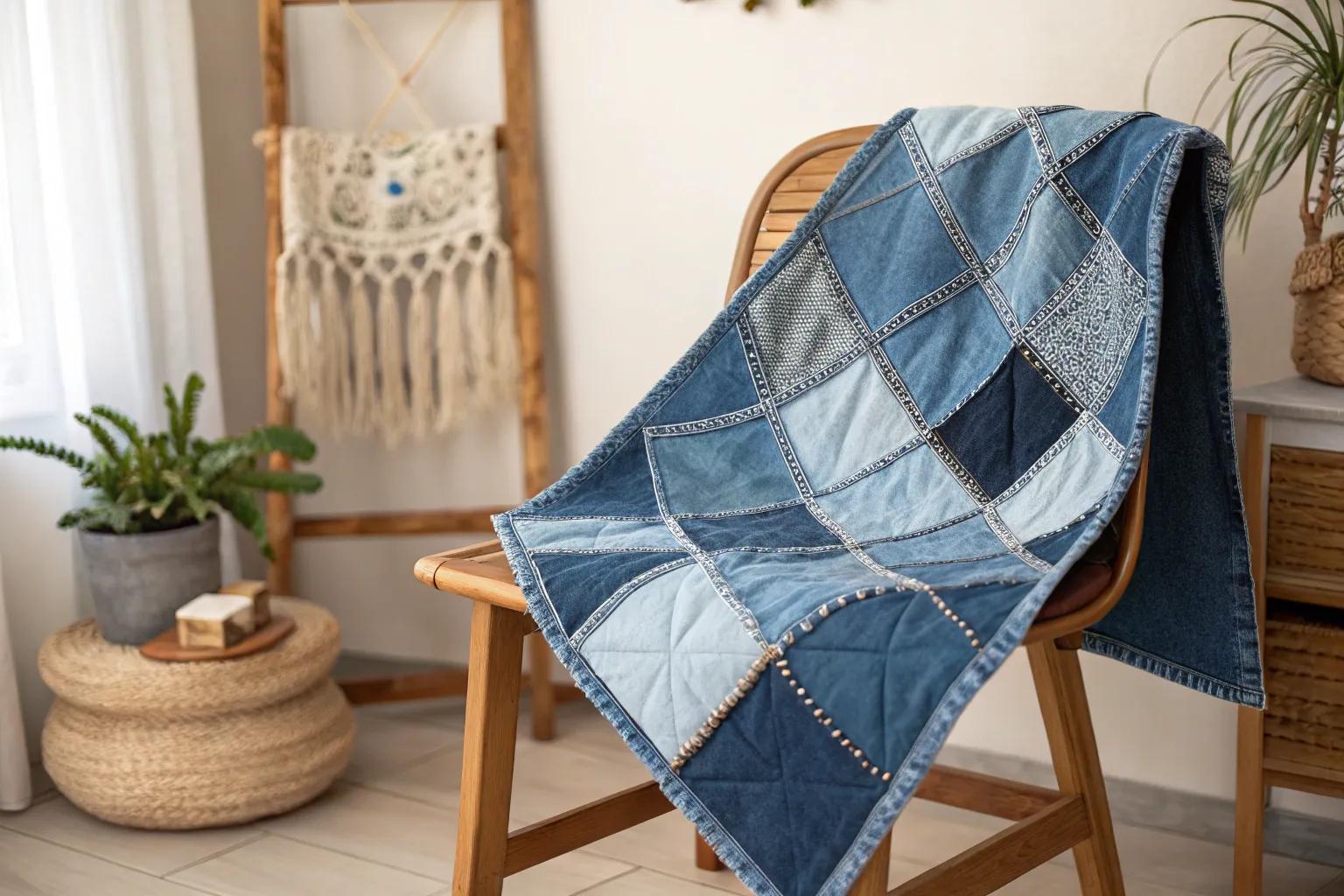 16+ Creative Jean Quilt Ideas for Cozy Homes