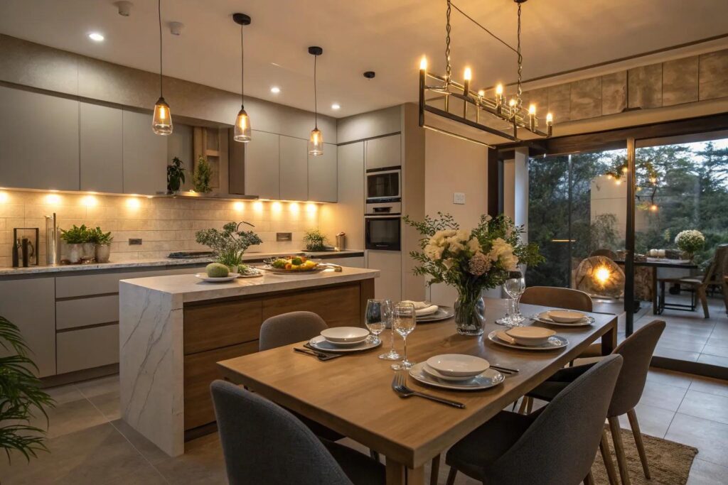 20+ Inspiring Kitchen Table Lighting Ideas
