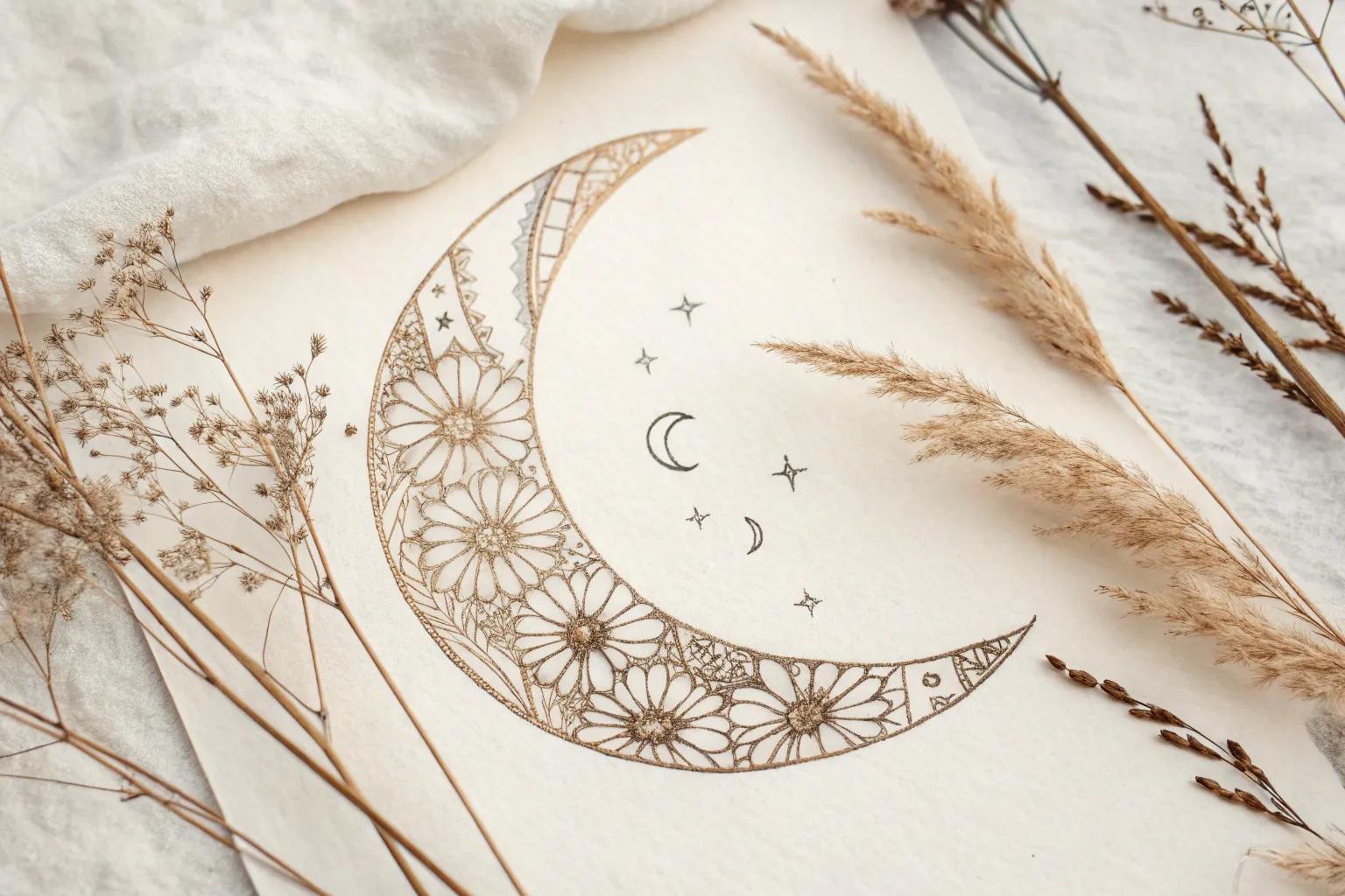 6+ Inspiring Moon Drawing Ideas for Your Next Project