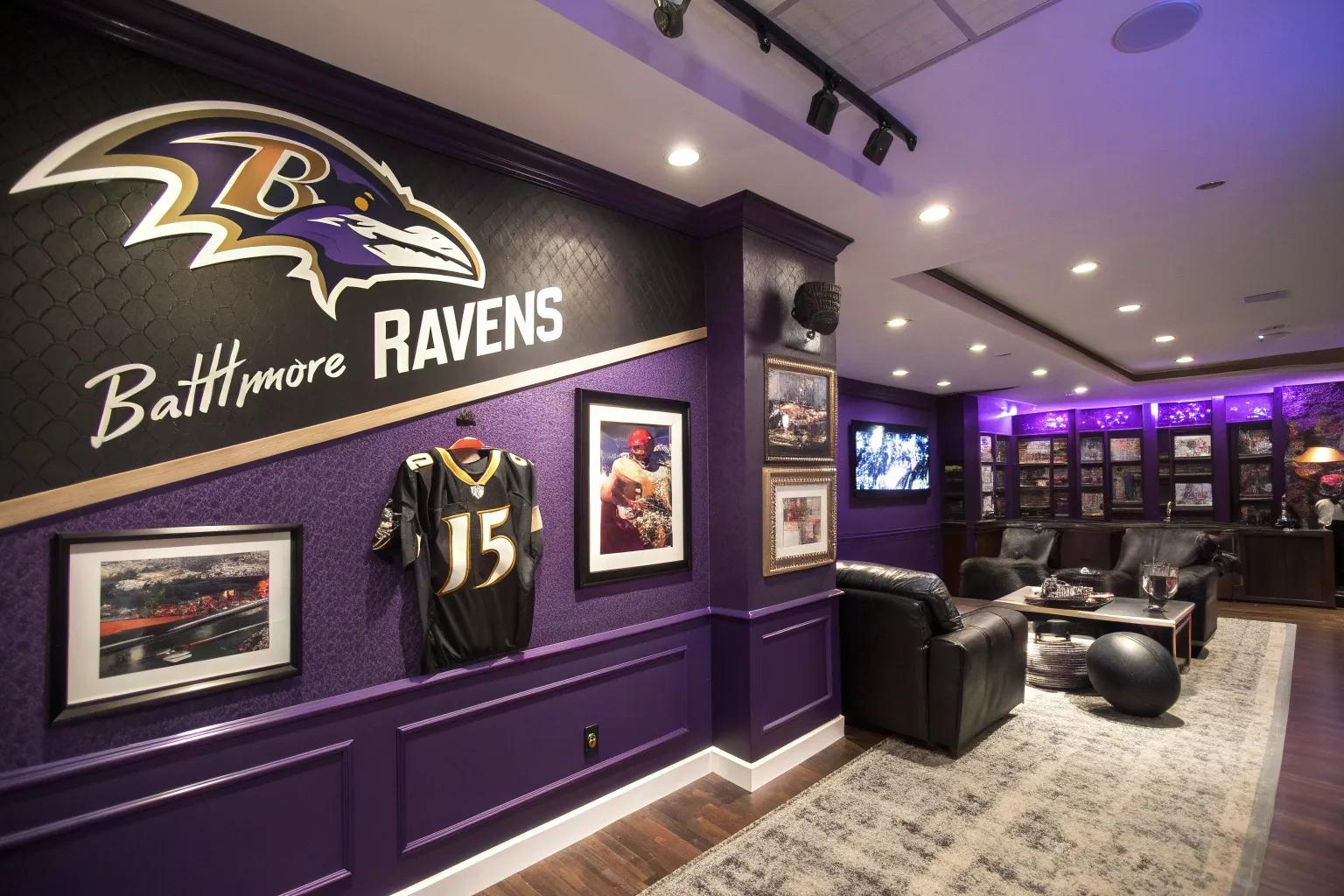 12+ Inspiring Ravens Man Cave Ideas