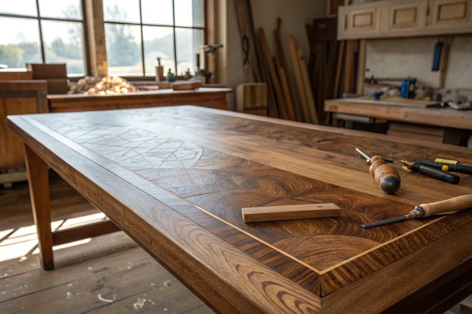 18+ Creative Table Top Refinishing Ideas