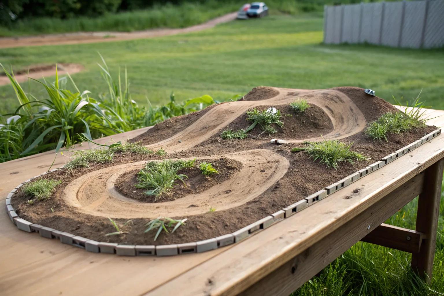 17+ Simple Backyard Motocross Track Design Ideas