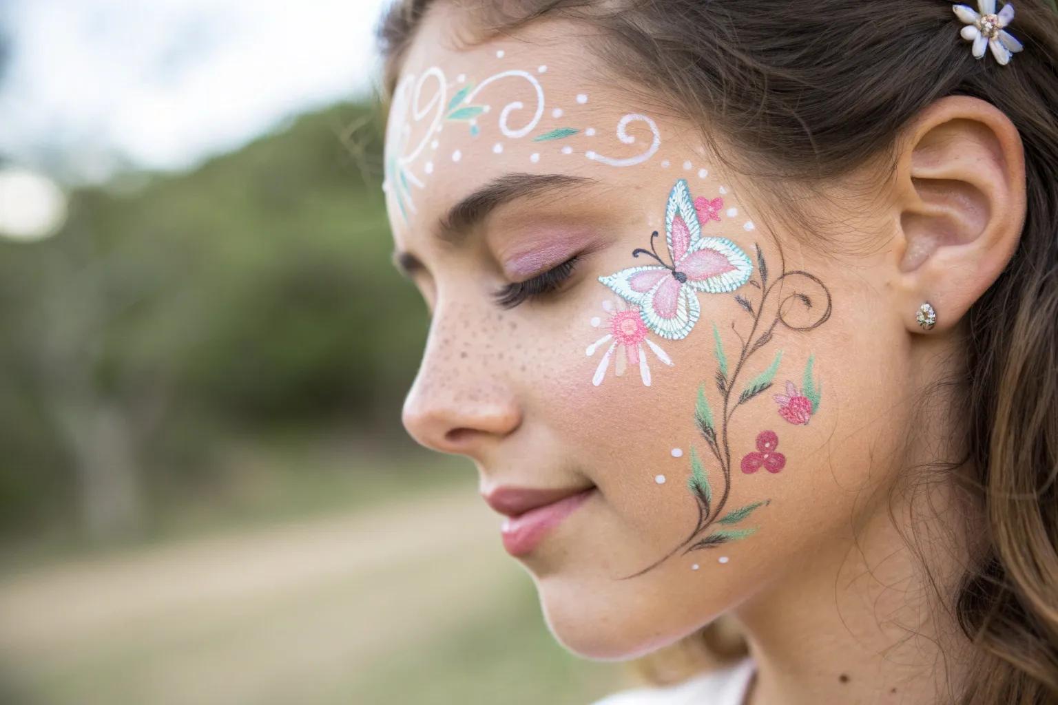 18+ Creative Summer Face Paint Ideas