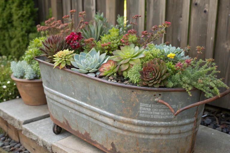 Spring Water Trough 15+ Creative Water Trough Garden Ideas