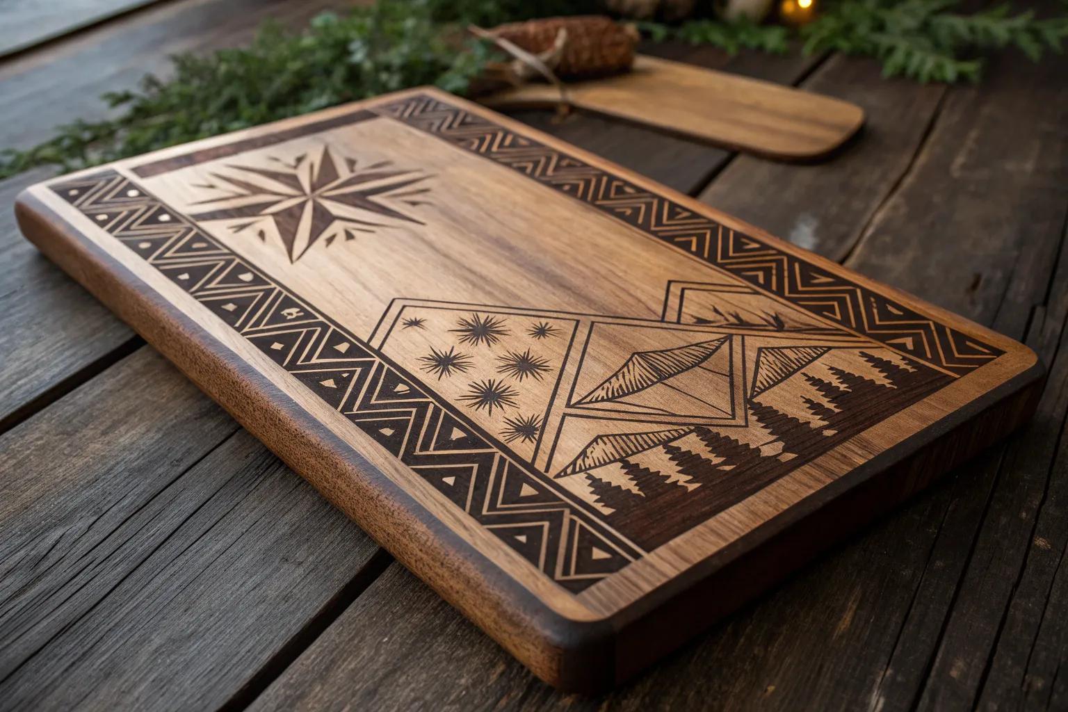 16+ Creative Wood Burning Cutting Board Ideas