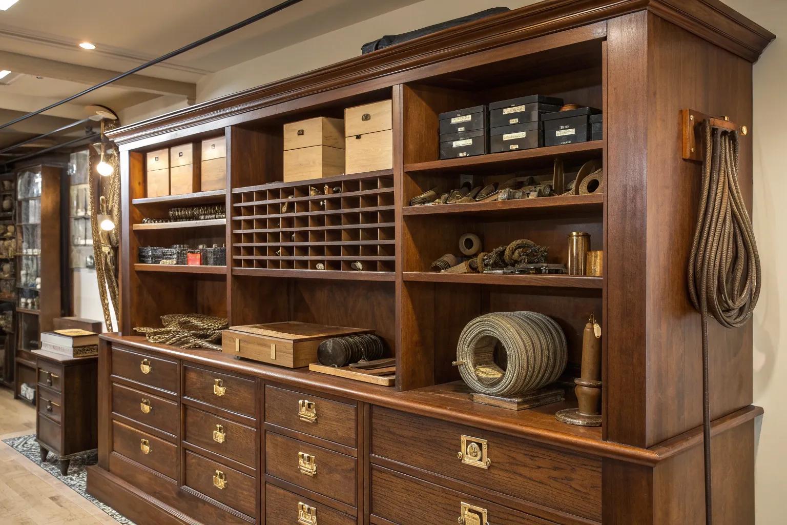 20+ Clever Workshop Shelving Ideas