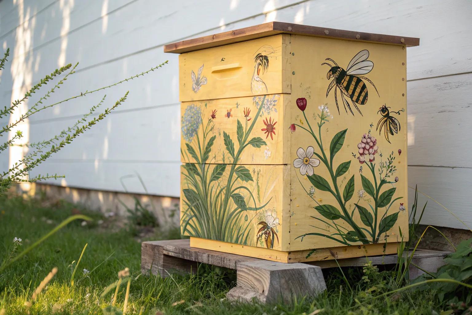13+ Creative Beehive Painting Ideas
